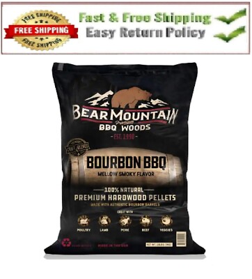 Bear Mountain BBQ Bourbon Craft Blend BBQ Pellets