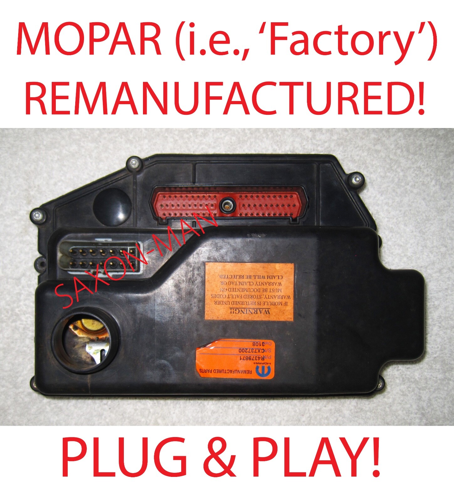 Hemi.　0908 89 REMANUFACTURED Dodge Dakota 3.9l AT Engine Computer
