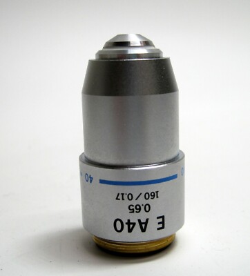 Olympus Japan E A40 0.65 160/0.17 40x Microscope Objective - FREE SHIPPING