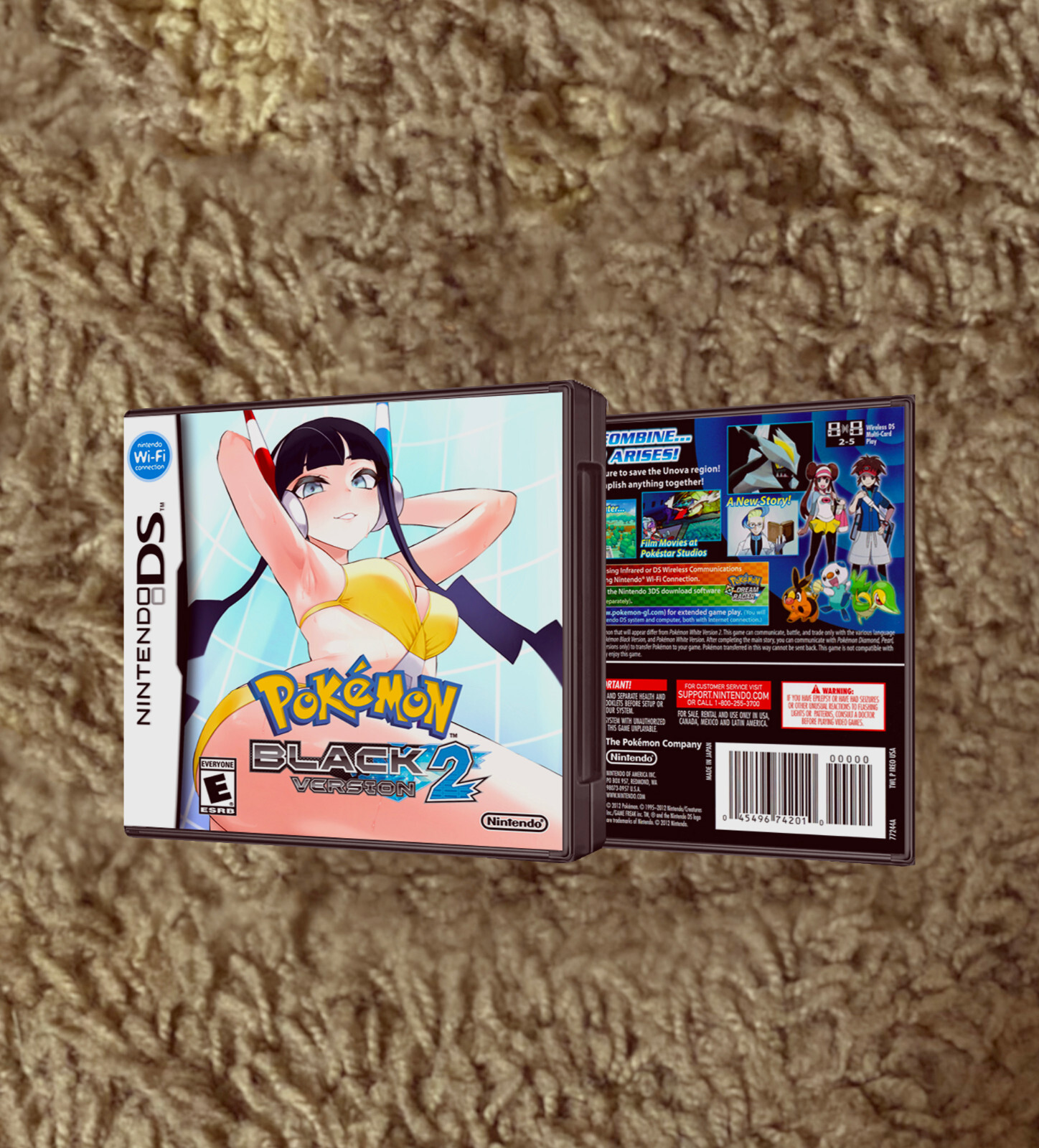 COVER ART ONLY POKÉMON Black 2 DS NO GAME NO CASE Included | eBay