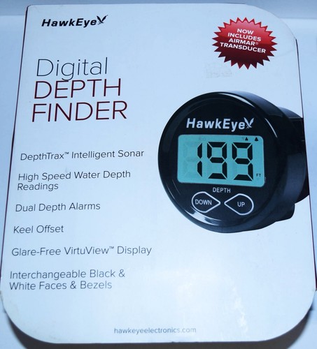 Hawkeye Digital Depth Sounder D10D.01 Transom-mount In-hull Transducer