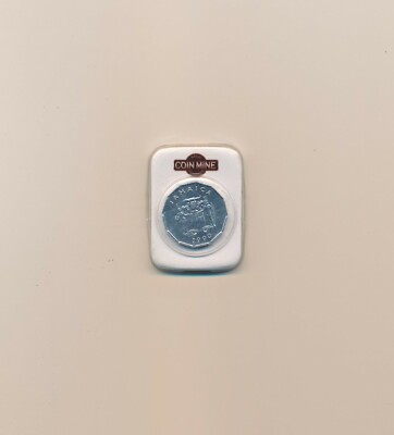 WORLD COIN MINE COLLECTION SINGLE 1990 COIN JAMAICA ONE CENT 