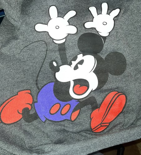 Scared Mickey Mouse Sweatshirt VTG 90s Walt Disney World