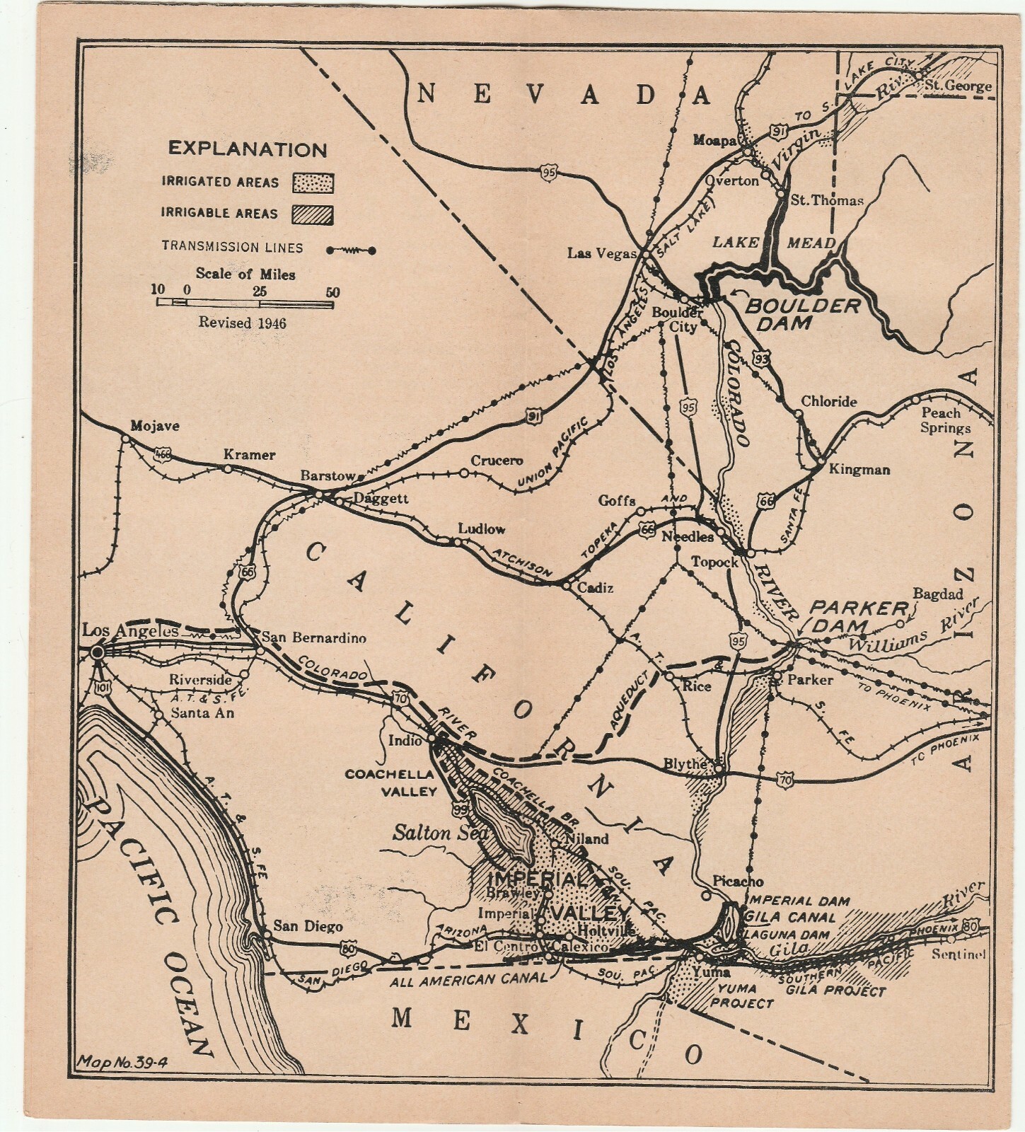1940's Boulder Dam (Hoover Dam Name changed) Brochure,The U.S. Dept. of Interior
