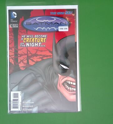 BATMAN INCORPORATED #10 VOL. 2 HIGH GRADE DC COMIC BOOK E96-194