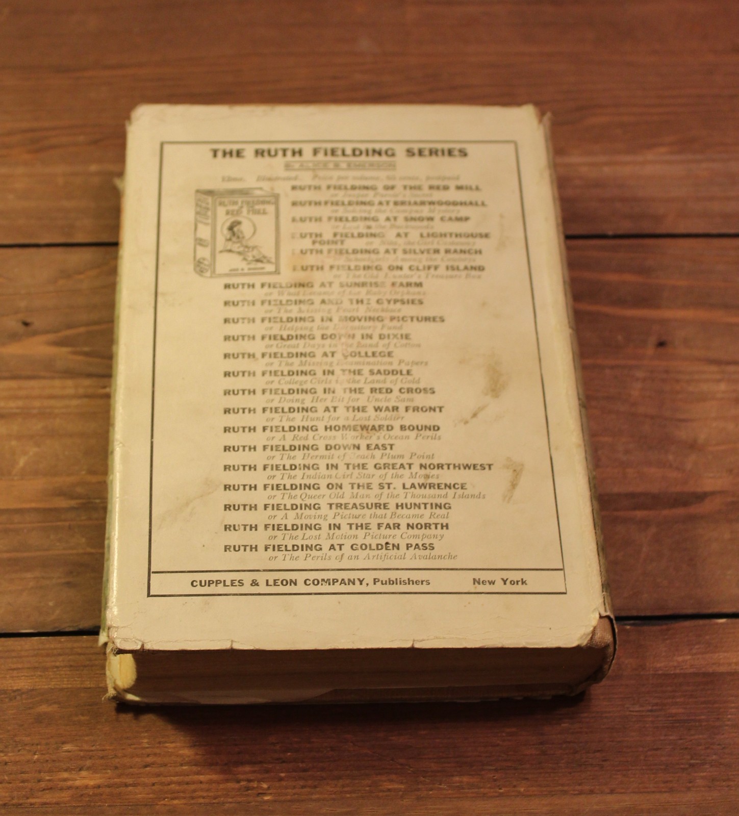 Ruth Fielding Down in Dixie   Alice B Emerson Cupples & Leon 1916