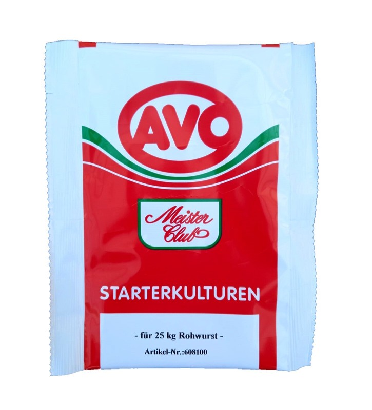 Avo Starterkulturen | FÃ¼R Rohwurst | 10g FÃ¼R 25kg Wurstmasse