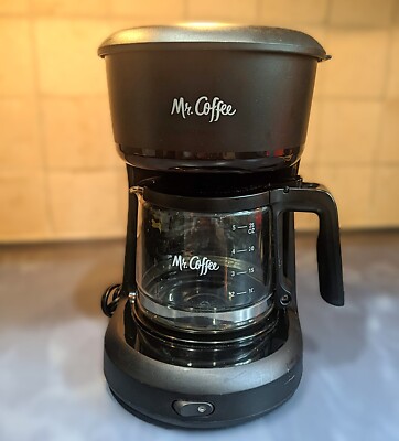 Mr. Coffee Mini Brew 25 oz 5 C. Coffee Maker BVMC-SC05BL2 Compact Auto Pause