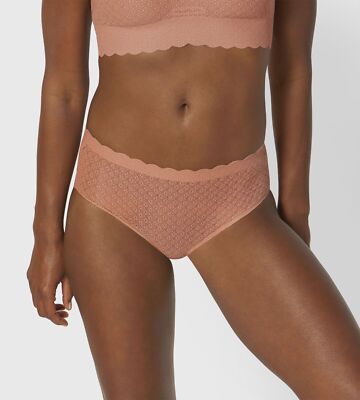Sloggi High Waist Maxi Briefs Zero Feel Lace High Waist Brief Minimal Panty Line