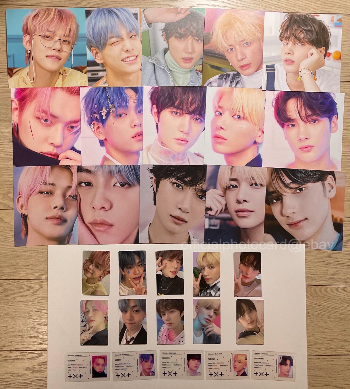 Weverse TXT BLUE HOUR R VR Weverse 特典 トレカ テヒョン TOMORROW X