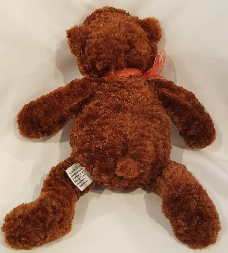 Back To Basics Teddy Bear Plush Stuffed Animal Toy Dark Chocolate Brown 11