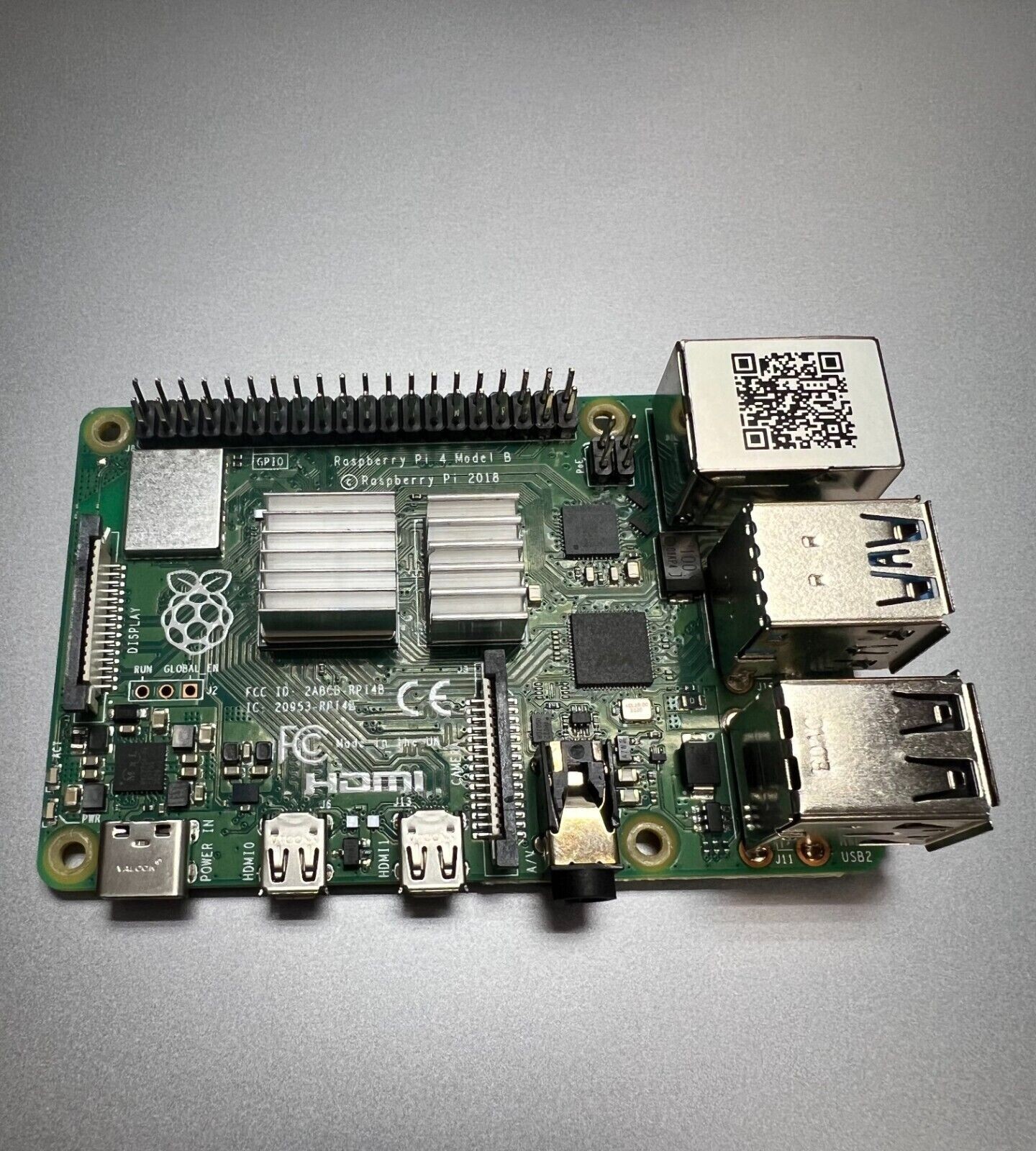 マザーボード Raspberry Pi 4 Model B 4GB RAM Raspberry Pi 4 Model B, 4GB DDR4 RAM Single Board Computer