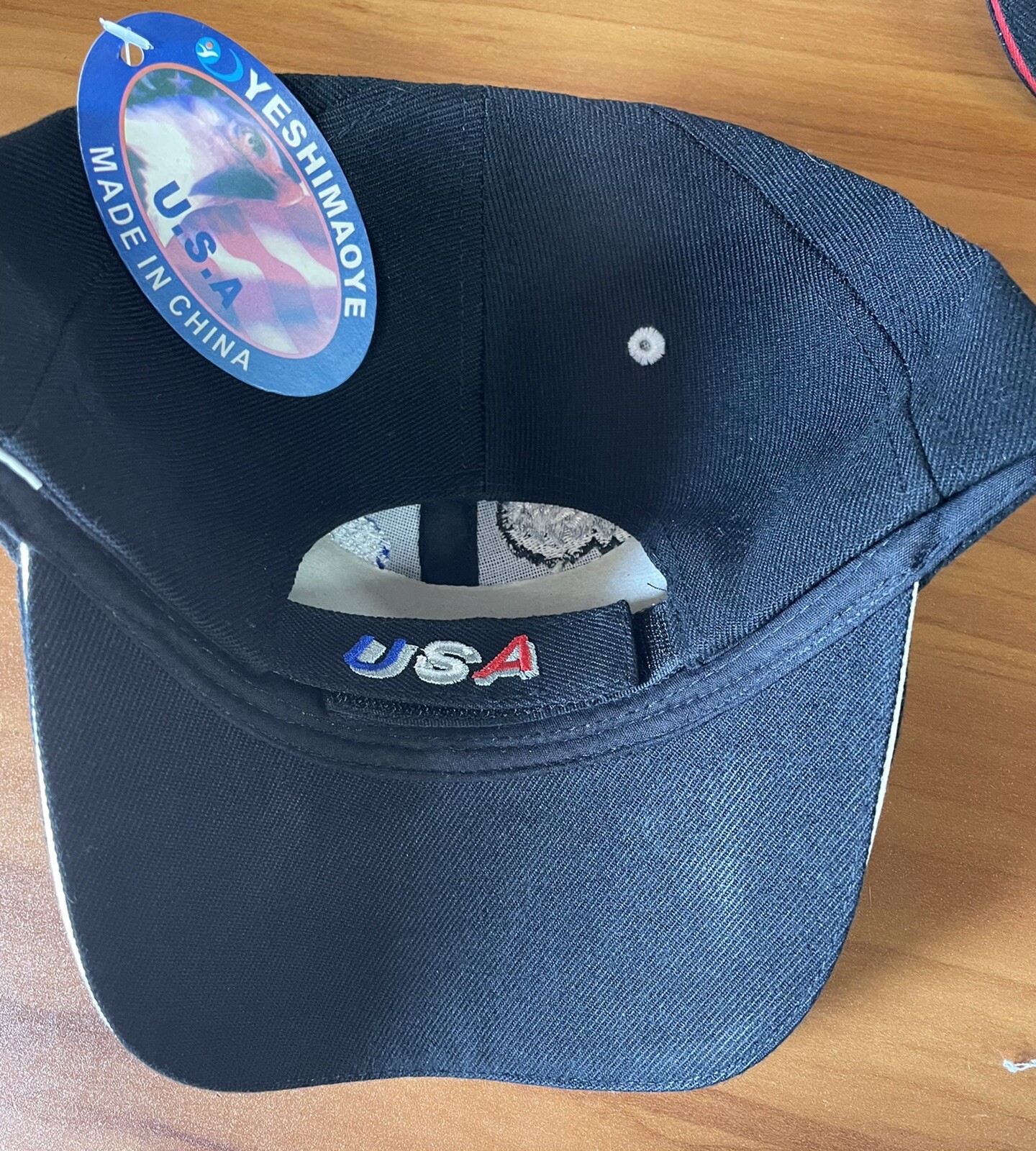 Baseball Cap Eagle USA American Hook N 