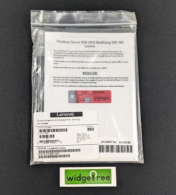 Lenovo Microsoft Windows ROK 2016 MultiLang ORY OEI Storage Server - 01GU599