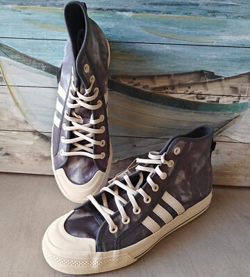 Men s adidas NIZZA HI RF Sneakers Gray Four / Wonder White GX4586 Size 11