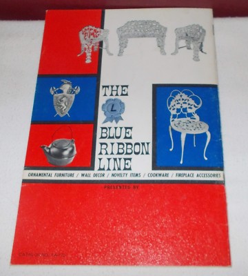 Vintage 1972 LAWLER Catalog FA-172 THE BLUE RIBBON LINE Paperback ^