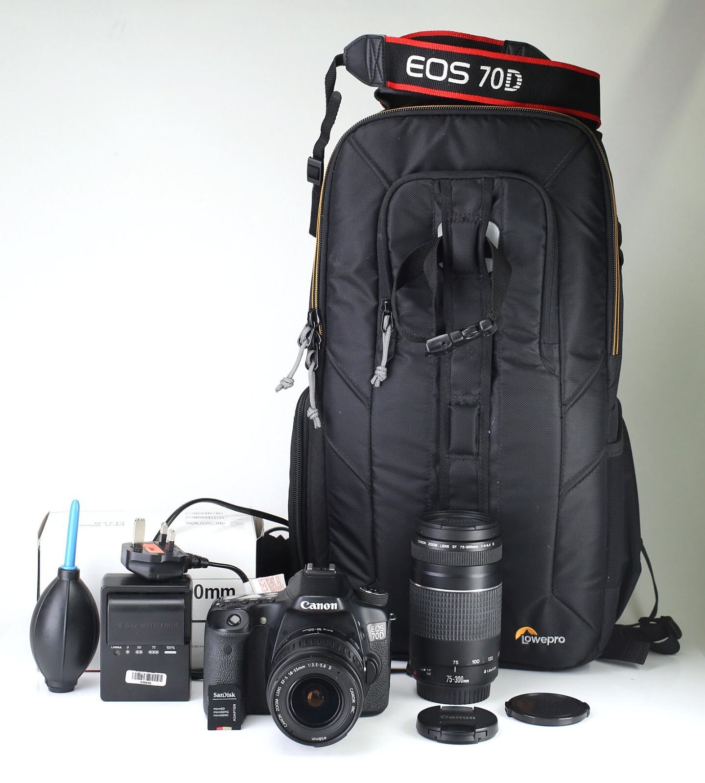 Canon EOS70D+EF 90-300mm+EF-S 18-55mmセット Canon EOS70D+EF