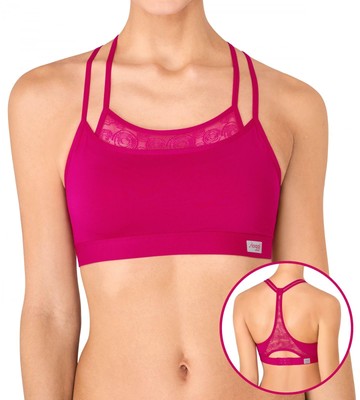 HALF PRICE LAST FEW REDUCED Sloggi mOve FLEX P Sports Bra Pink 10190408