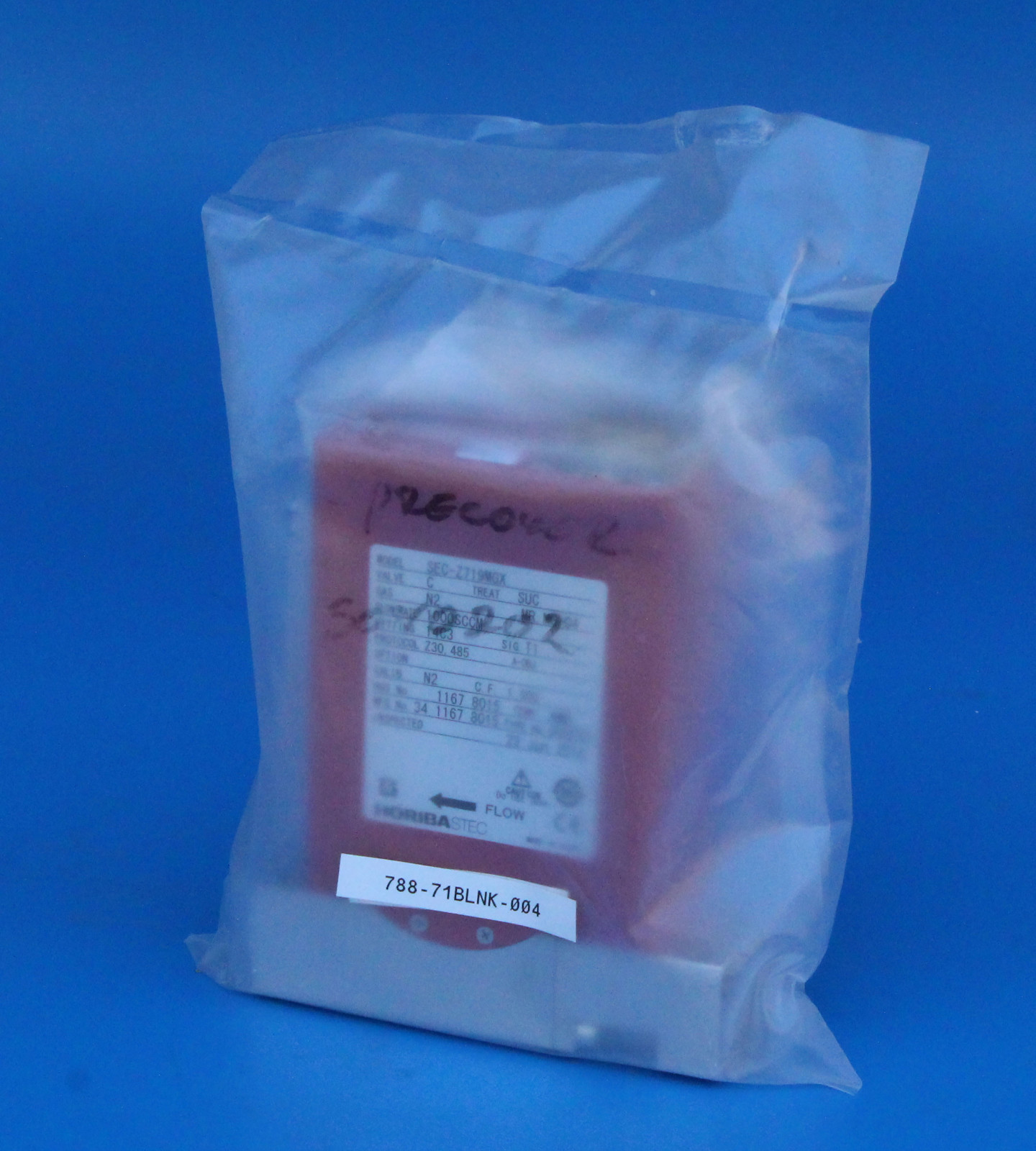 Horiba Z700 STEC SEC-Z719MGX Multi Mass Flow Controller N2 Horiba Z700 STEC SEC-Z719MGX Multi Mass Flow Controller N2