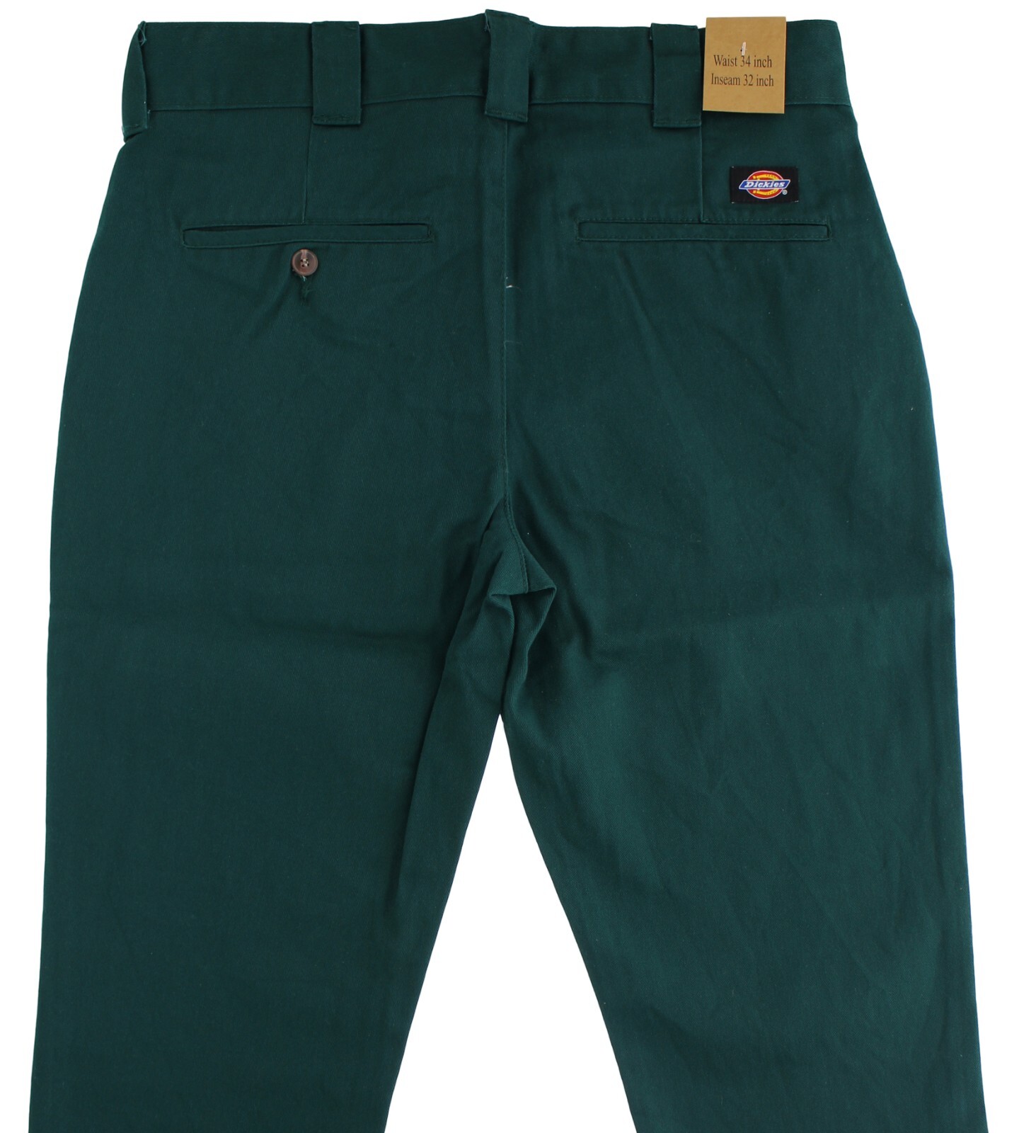 Dickies Men's Casual Pants Slim Fit, Straight Leg, 4-Pocket, Cotton-Poly Blend