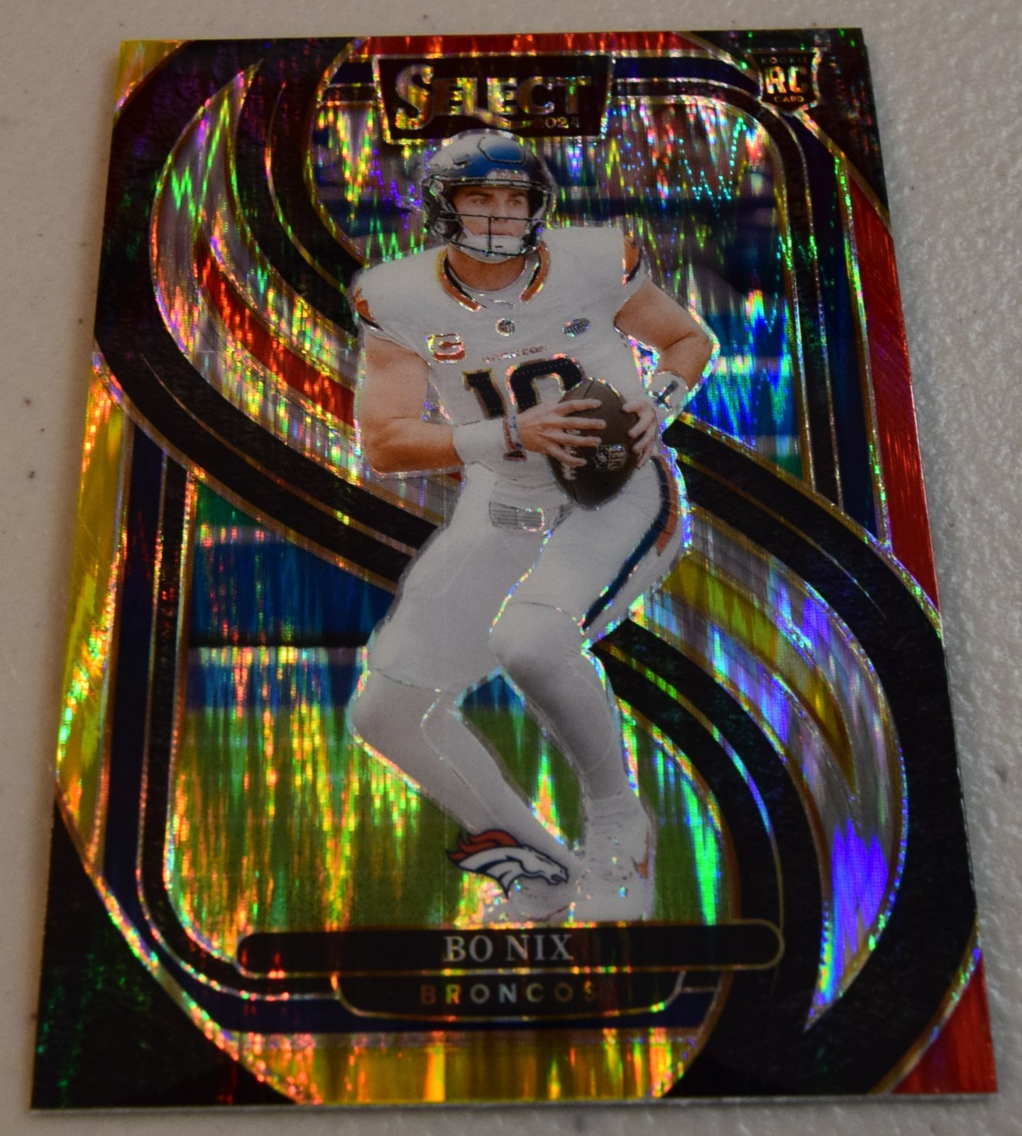 PFL パニーニ コレクション 2024 Panini Select Football BO NIX #117 Premier Red & Yellow