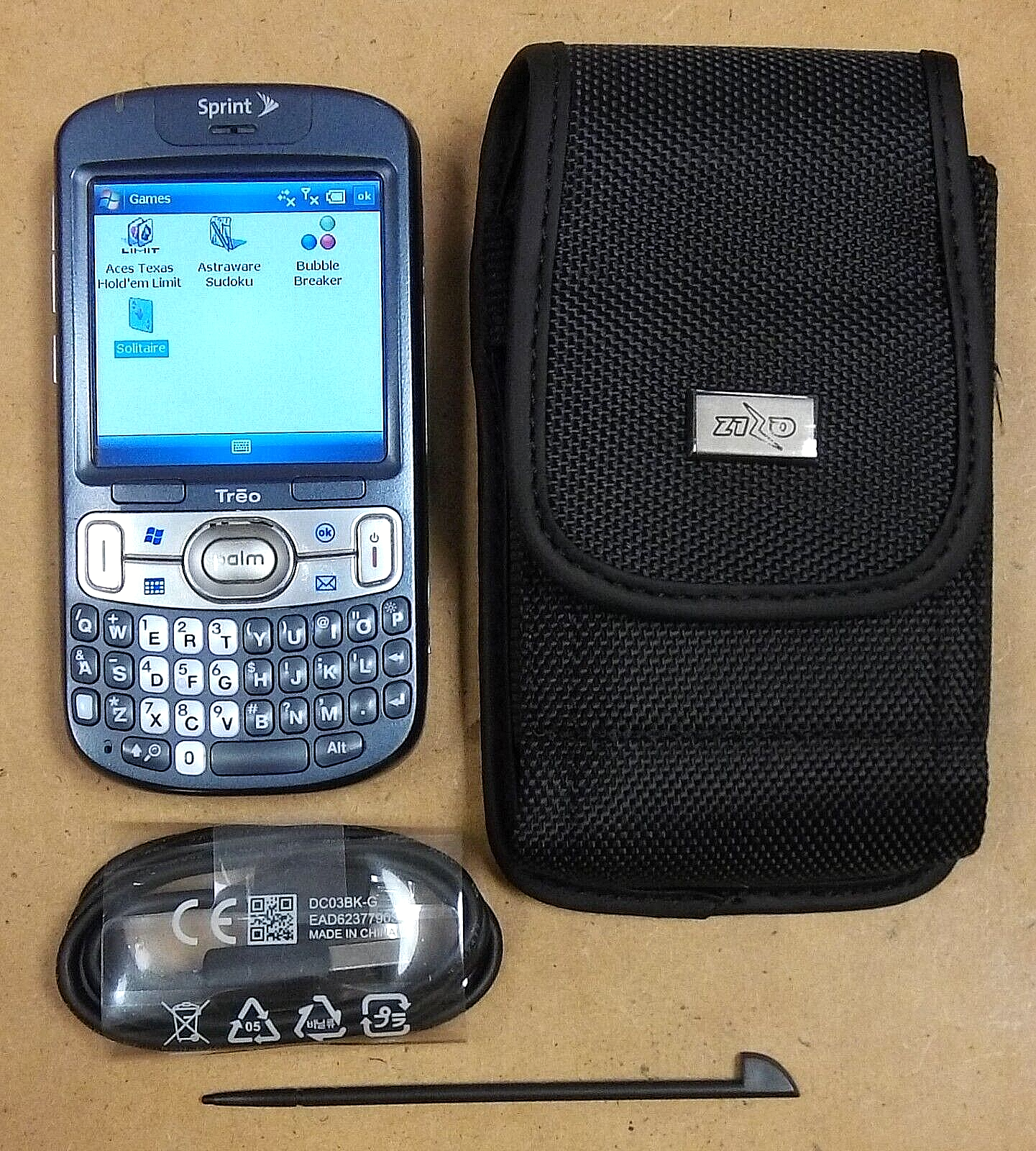 Palm Treo スマートフォン 本体 Palm Treo 800w - Blue ( Sprint ) Super Rare Windows
