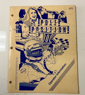 Pole Position 2 Arcade  Service  Manual