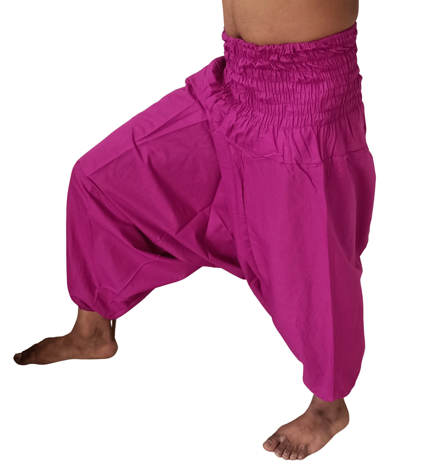 Pre-owned Handmade 20 Pcs Cotton Ali Baba Harem Gypsy Hippie Baggy Pants Indian Women Boho Trousers In As Show In Picture