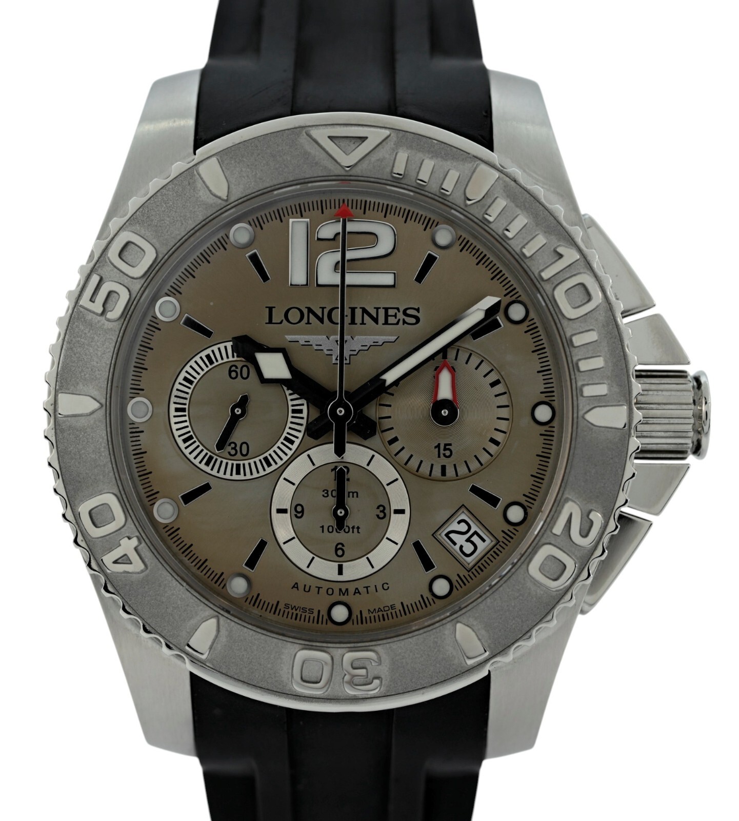 Longines 48mm Men's Hydro Conquest Automatic Chronograph