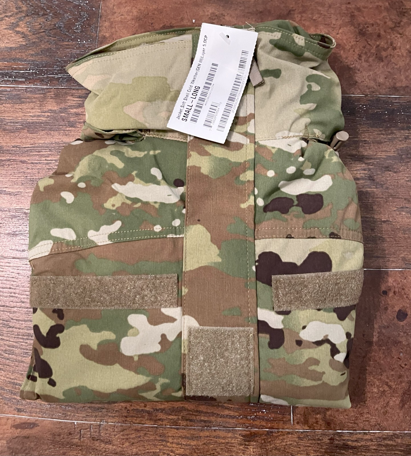 USGI Multicam OCP Soft Shell Cold Weather (GEN III) Jacket SMALL Long *New*