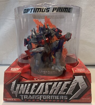 NEW Hasbro Transformers Unleashed Optimus Prime Turnarounds Figure 2007