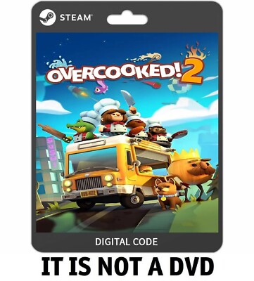 Overcooked! 2 Steam for PC Global Digital Key | Send in 12 hours!