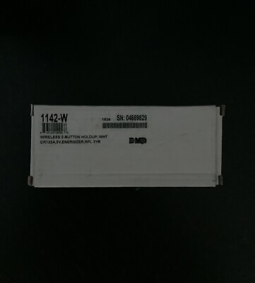 DMP 1142-W Wireless 2 Button Holdup White