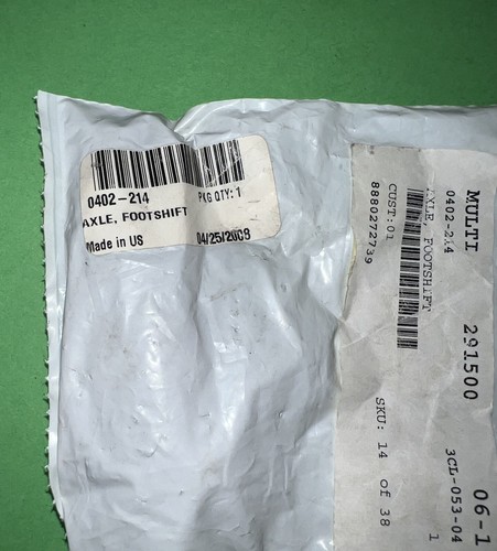 Arctic Cat OEM Footshift Axle 0402-214 New | eBay