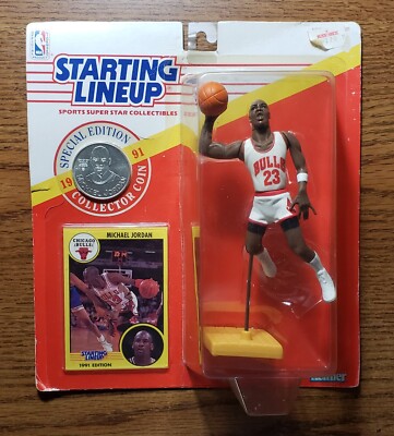 1991 Michael Jordan Kenner Starting Line Up Chicago Bulls SLU