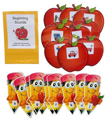 Educational Literacy Center Activity Learning Resource Game Beginning Sounds