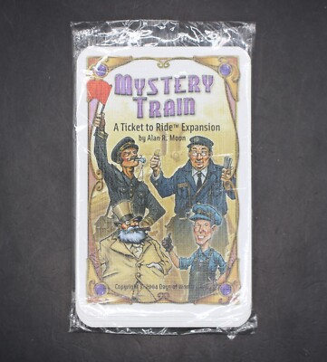 Mystery Train A Ticket to Ride Expansion 2004 Promo Pack Rare Factory Sealed
