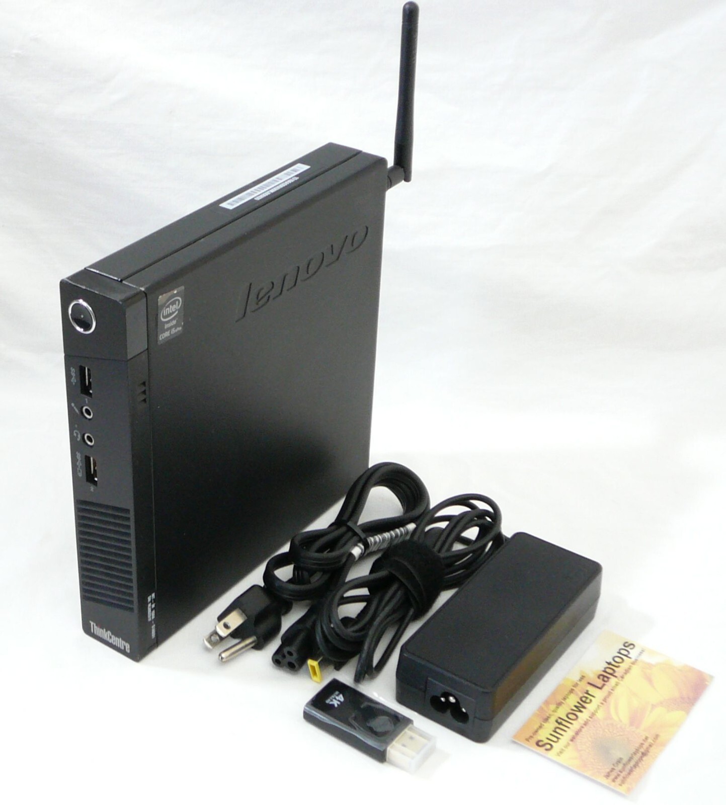 Tiny Desktop PC SSD Computer Core i5 Lenovo Windows 11 Pro