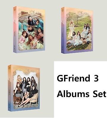 GFriend 2nd Regular Album [TIME FOR US] 3 Version Set  (Sealed)
