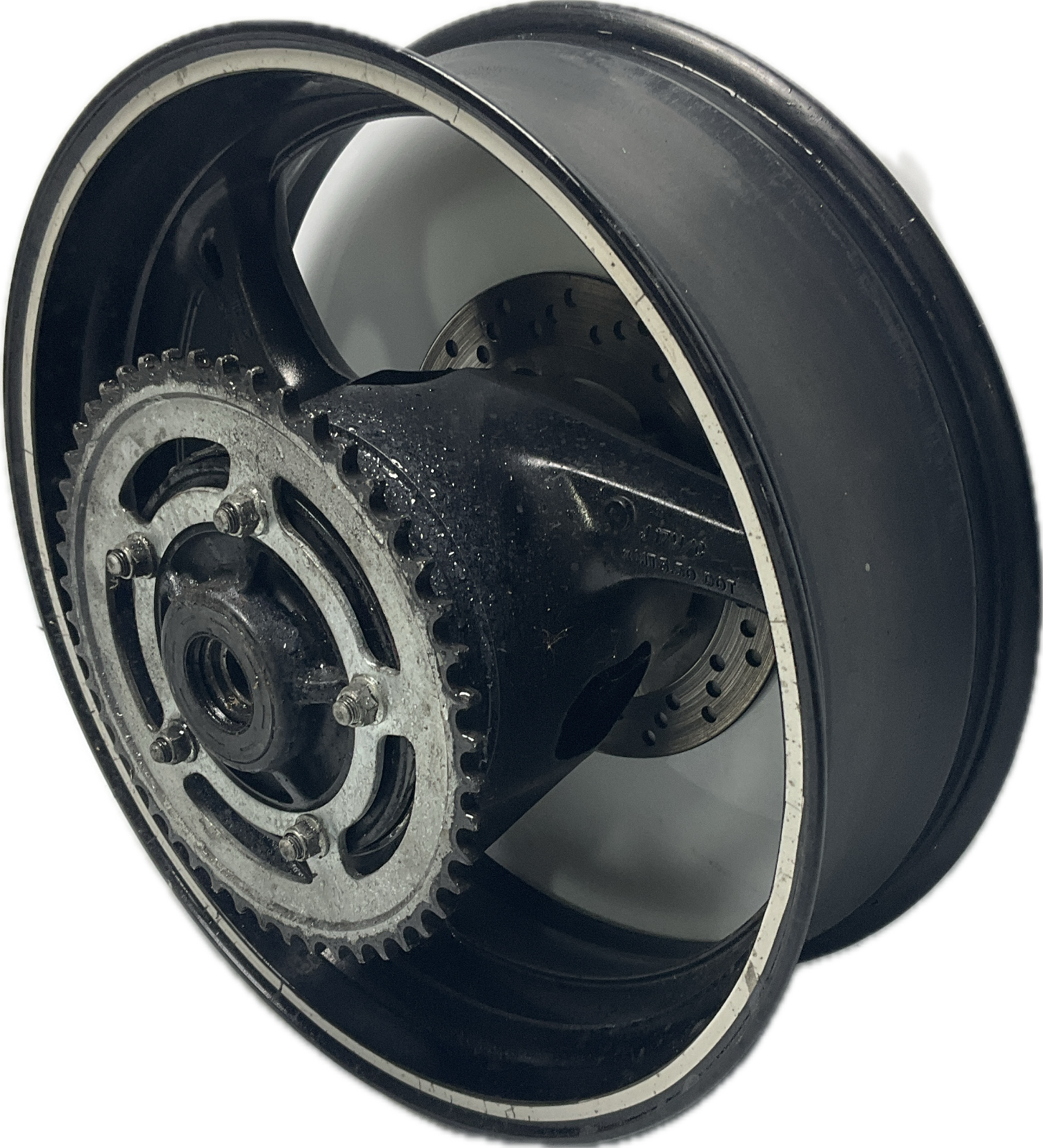 Cerchio posteriore raggio 17 per modello: SUZUKI GSR600 con disco freno ricambio