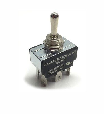 30 Amp Toggle Switch DPDT 3 Position On-Off-On