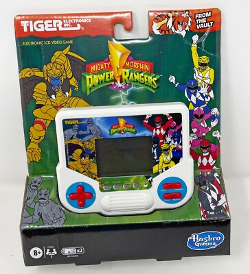 Tiger Electronics Mighty Morphin Power Rangers Handheld LCD Game F2837 New 