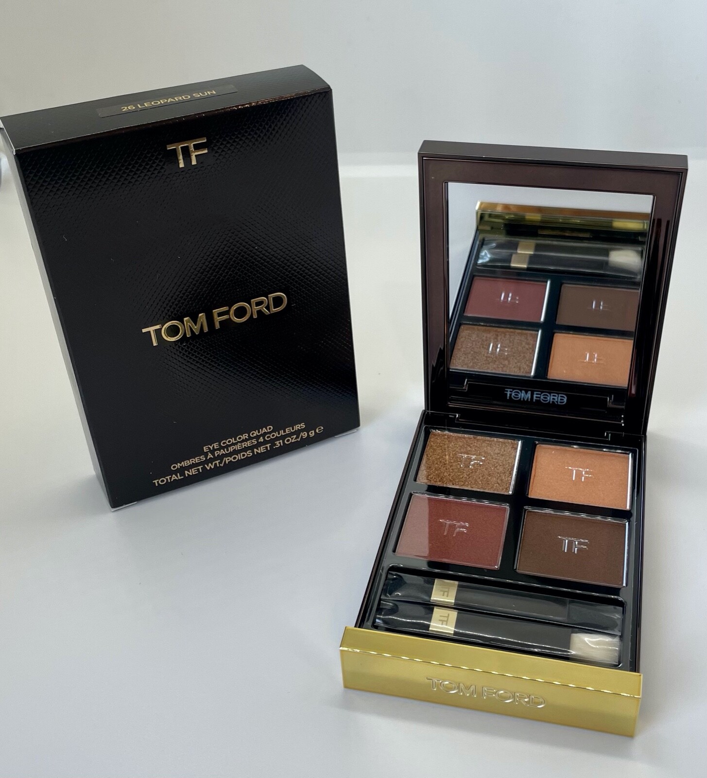 Tom Ford Eye Color Quad - 26 LEOPARD SUN .31 oz | eBay
