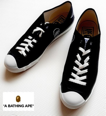 A BATHING APE APE STA Black Men's sneakers size 11 new Discontinued number rare