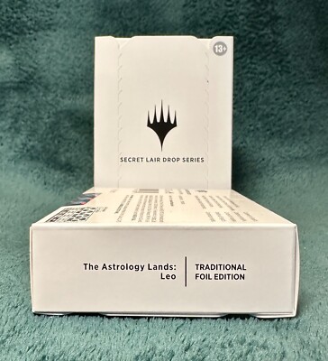 Magic Secret Lair The Astrology Lands: Leo, FOIL Edition (New, Sealed) mtg