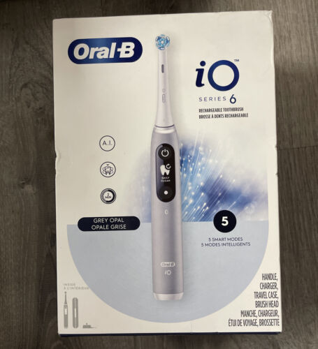 ORAL-B   iO Series 6 Electric Toothbrush - Gray Opal - 