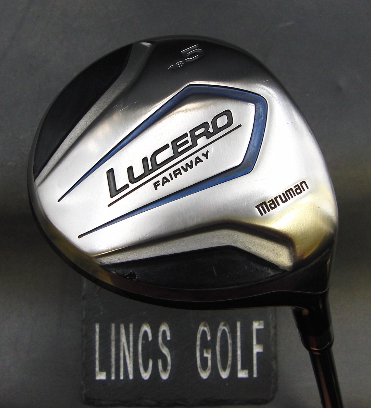 Maruman Lucero FairWay 18° 5 Wood Regular Graphite Shaft Golf Pride Grip Maruman Lucero FairWay 18° 5 Wood Regular Graphite Shaft Golf Pride Grip