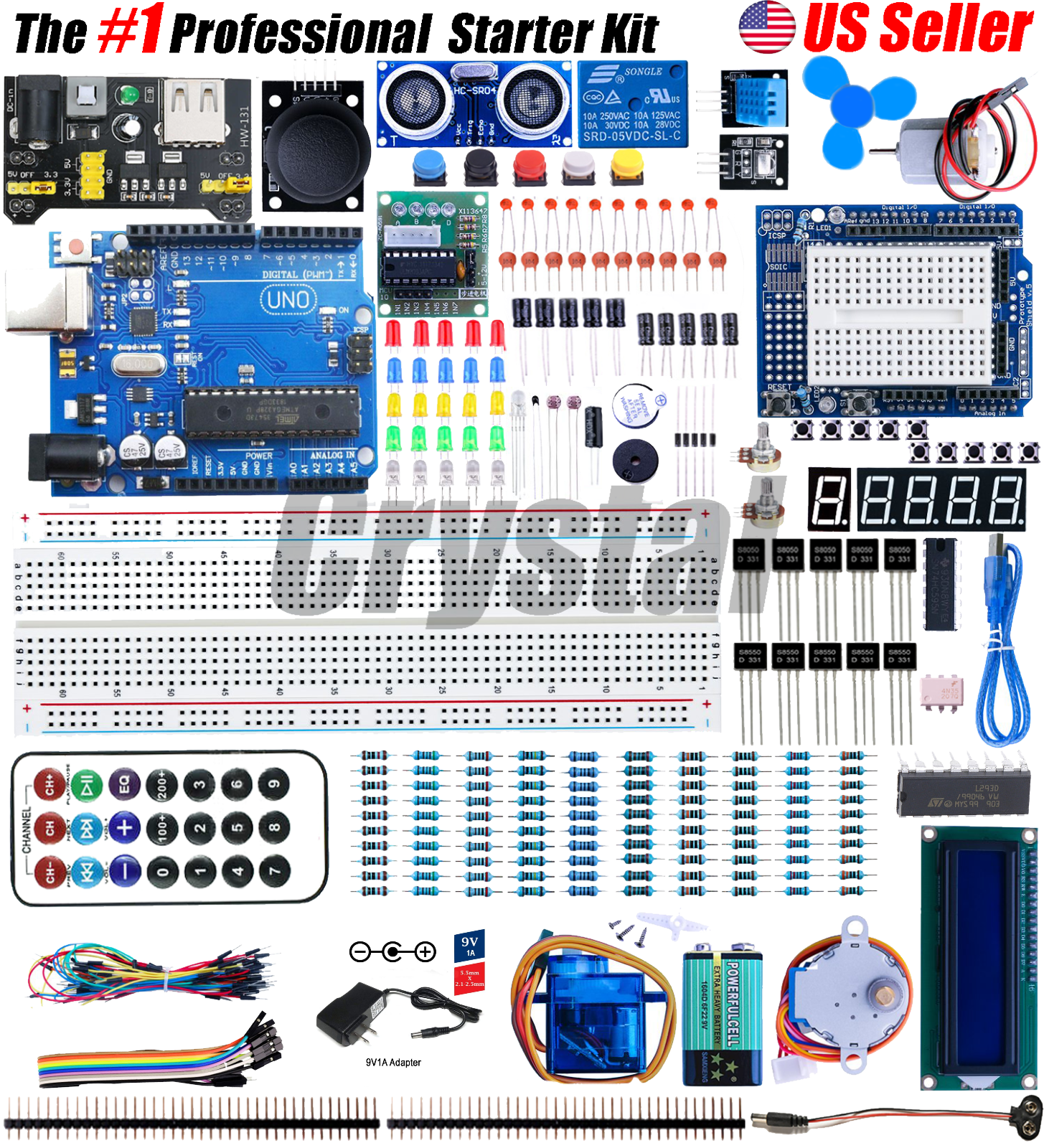 UNO Professional Starter Kit with Tutorial and ...