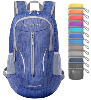 ZOMAKE 25L Ultra Lightweight Packable Backpack - Foldable Hiking Backpacks Wa...