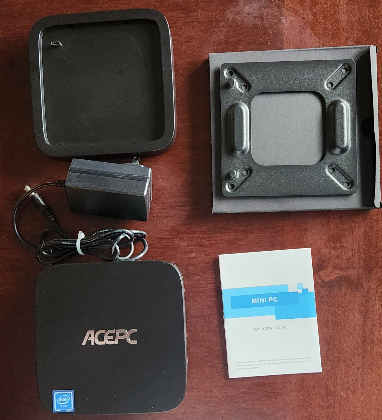 Ak1 Mini Pc, 4gb Ram, 64gb Rom With Expansion Base And Vesa 